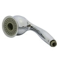 thumbnail image 1 of ShowerMe Chrome Handheld Shower Head - Dual Spray, 60 Inch Hose, Water Diverter, Tool-Free Install, 1 of 4