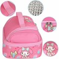 thumbnail image 4 of Melody Lunch Bag for Man Woman Leakproof Lunch Box Large Compartment Lunch Container Tote for Work Travel Pink, 4 of 5