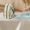 thumbnail image 3 of ZUXONGSY Rooster Chicken Print Steam Iron Case Portable Iron Storage Holder Handheld Travel Steamer Bag with Handle Lightweight Travel Bag Iron Accessories, Case Only, 3 of 6