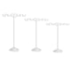 thumbnail image 3 of Expositor de pendientes blanco para mostrar metal Balance de blancos, 3 of 9
