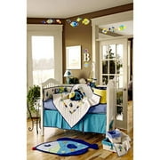 Kind of Fishy 4-Piece Crib Bedding Set