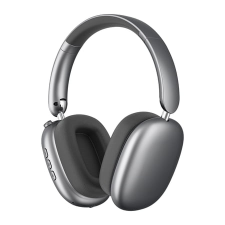 GASYESOY Y01 Bluetooth Headphones Wireless over Ear Noise Cancelling Headphones 36H Playtime Hi-Res Audio Foldable Lightweight for Travel Home Office Sport Gray