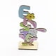 thumbnail image 5 of Inteprter Paquete de 3 bonitos adornos de de conejo, decoraciones de Pascua, dibujos animados, manualidades para álbum de recortes de Navidad, Artesanía Inteprter HA028586-00, 5 of 6