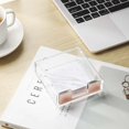 thumbnail image 5 of vlrwzc Clear Acrylic Sticky Notes Dispenser Memo Pad Holder for Home Office Desk, 5 of 7