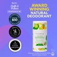 thumbnail image 2 of (Pack Of 5) Tiara Natural Deodorant Melon & Cucumber 2.65 Oz, 2 of 8
