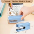 thumbnail image 7 of Deli  40 Sheet Stapler, Desktop Staplers with Integrated Staple Remover, Office Stapler, Blue, 7 of 7
