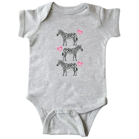 

Inktastic Zebra Cute Safari Animal Gift Baby Girl Bodysuit