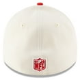 thumbnail image 4 of Men's New Era  Cream/Red Kansas City Chiefs 2025 NFL Draft 39THIRTY Flex Hat, 4 of 5