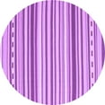 thumbnail image 1 of Ahgly Company Indoor Round Southwestern Purple Country Area Rugs, 6' Round, 1 of 4