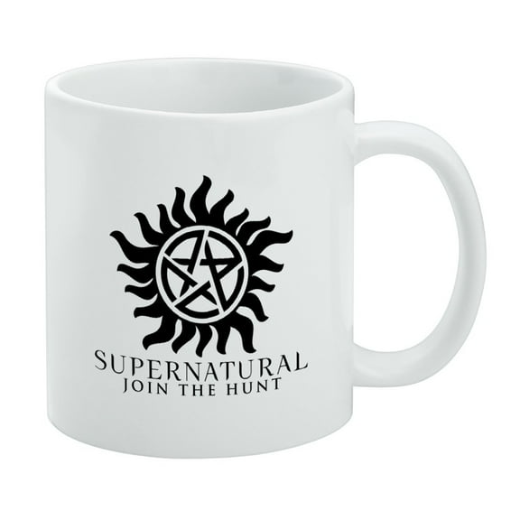 Supernatural Anti Possession Symbol White Mug