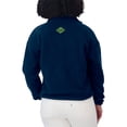 thumbnail image 5 of Women's WEAR by Erin Andrews College Navy Seattle Seahawks Polar Fleece Half-Zip Jacket, 5 of 5