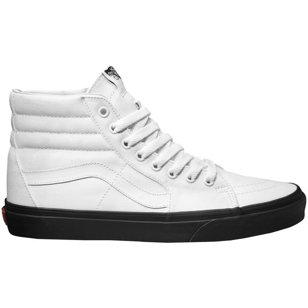 Vloeibaar Aan boord Trek Vans Men's Canvas SK8-Hi Shoes (White/Black, 10.0) - Walmart.com