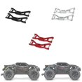 thumbnail image 5 of 2 piezas de brazo de suspensión superior trasero delantero de metal para coche Traxxas RC, rojo Afortunado Sencillez, 5 of 5