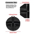 thumbnail image 2 of Conectores de plástico para bricolaje, parque infantil para animales pequeños y unidad de almacenamiento en forma de cubo, armario portátil en forma de cubo, zapatero en forma de cubo, 20 piezas, cone, 2 of 5