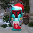 thumbnail image 2 of Gemmy Airblown LED Star Wars Boba Fett 3.5 ft. Inflatable, 2 of 4