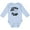 AE-Light Blue, variant on Father's Day Father Son Team Parent Child Fist Bump Boys or Girls Long Sleeve Baby Bodysuit