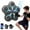 Black, variant on Cool Boxing Machine Toys for Kids Aged 3-12, Wall-Mounted Smart Bluetooth Punching Bag, Boxing Training Equipment with Boxing Glove, Birthday Gifts for 3 4 5 6 7 8 9 10 11 12 Year Old Boys(Black)
