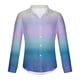thumbnail image 4 of Blusa y camisa de manga larga con cuello vuelto para hombre, estilo casual, a la moda, con botones estampados, blusa de manga larga con cuello vuelto, camisetas de poliéster para hombre, 4 of 5