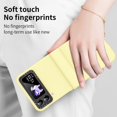 thumbnail image 2 of MonsDirect for 6.7 inch Samsung Galaxy Z Flip 4 5G 2022 Case, Hinge Protection Hard PC Back Shell Anti-Drop Slim Shockproof Full Coverage with Independent Lens Circle for Galaxy Z Flip 4, Yellow, 2 of 7