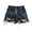 Black, variant on Kids Denim Shorts Straight Leg Ripped Shorts Girls Summer Shorts Jean Shorts Size 7-8 Years