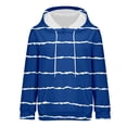 thumbnail image 4 of Bovemsi Sweatshirt for Women Oversized Hoodies Striped Plus Size Sweatshirts Long Sleeve Pullover Fall Clothes With Pocket Comfort Hoodie, 4 of 9