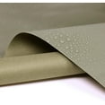 thumbnail image 2 of Waterproof Canvas Fabric 600D Marine Awning Outdoor Fabric Cordura Water-Resistant Material PVC Backing for Sunbrella Tent Cushion Boat 60in Wide - Khaki, 2 of 8