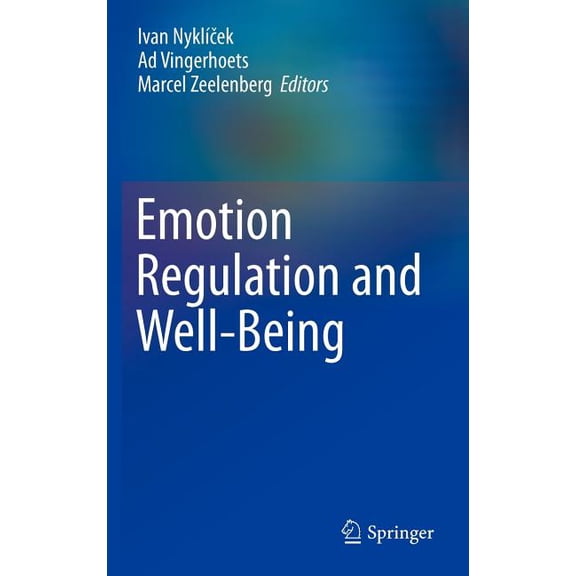 Emotion Regulation and Well-Being, (Hardcover)