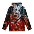 thumbnail image 4 of Terrifier Kid Hoodies Boys Girls 3D Graphic Sweatshirt Long Sleeve Pullover Hoodie Casual Hooded Sweater Coat M, 4 of 6