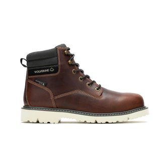 Wolverine Men’s Rush Ultraspring 6” Waterproof Work Boots, Size 7 EW Men main image 3