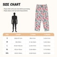 thumbnail image 4 of Bingfone Pajamas for Women,Flower Leaves Pajama Pants with Pockets-Medium, 4 of 7