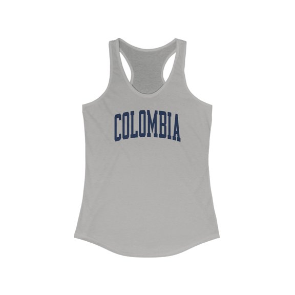 Colombia Colombian Pride Tank Top Gifts Shirt Womens Sleeveless
