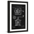 thumbnail image 2 of "Coffee Mill 1885 Black Paper" Framed Painting Art Print, 20" x 1.5", 2 of 5