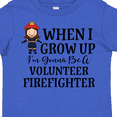 thumbnail image 4 of Inktastic Volunteer Firefighter Future Girls Girls Toddler T-Shirt, 4 of 5