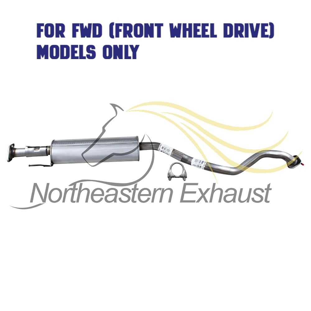 Direct Fit Resonator Exhaust Pipe Compatible for Nissan Juke 2011-2015 1.6L