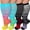 Color2, variant on Pairs Plus Size Compression Socks for Men & Women - High Elasticity Leg Support,Striped Style Athletic Socks for Running, Outdoor Sports, Nursing Recovery (2XL-4XL)