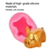 thumbnail image 4 of Toystoory Molde de silicona cerdo encantador ligero fácil de usar decoración moldes DIY rosa decorativo molde postres dulces cocina Cocina y Comedor, 4 of 6