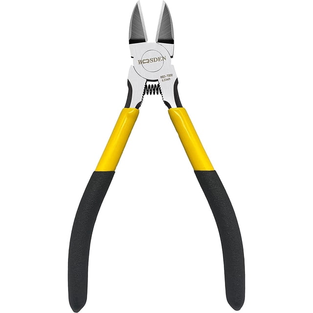 GFDYREE Wire Cutter,6.5 inch Side Cutters,Wire Cutters for Crafting,Flush Cutter,Ultra Sharp Spring-Loaded Wire Cutters for Jewelry Making,Soft Wires and Plastics Cutting,Wire Clippers Snips