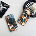 thumbnail image 4 of Compatible Con Samsung A13 A14 A12 A53 A03 A04 A52 A71 A51 A50 A23 A32 A22 A11 A73 A34 S23 S22 Ultra A02S A04E Astronaut Adventure Pareja Funda Para Teléfono Anticaída Protección Contra La Caída Cubie, 4 of 4