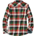 thumbnail image 3 of Legendary Whitetails Women's Cottage Escape Flannel Long Sleeve Plaid and Solid Color Clothes for Women, Fitted Button Down, 3 of 6