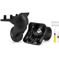 Replacement Luggage Wheels Kit – Durable Silent Suitcase Wheels with Bearings, Universal Repair Wheels for Trolley Travel Bags