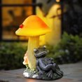 thumbnail image 5 of Solar Resin Handicrafts Mushrooms Lamps And Frogs Ornaments, 5 of 5