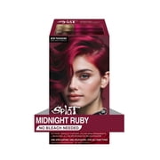 Splat Red Hair Dye Complete Kit, Midnight Ruby Semi-Permanent Color, No Bleach