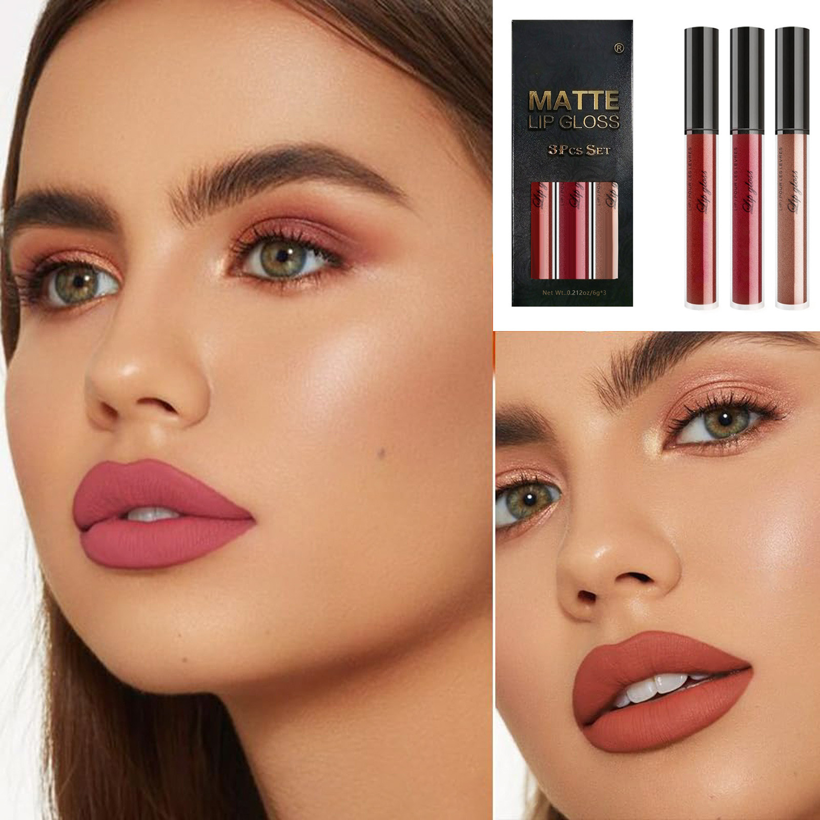 The Creme Shop Lip Stain Chocolate Lip Gloss Oxblood Lipstick Lipstick with Glitter Lip Gloss with Glitter Shiny Teeth And 99 Items Mini Star Lip Plumper Lip Tint Too Faces Lip Packs of Lip