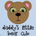 thumbnail image 2 of CafePress - Daddy's Little Bear Cub Infant Bodysuit - Baby Light Bodysuit, Size Newborn - 24 Months, 2 of 4