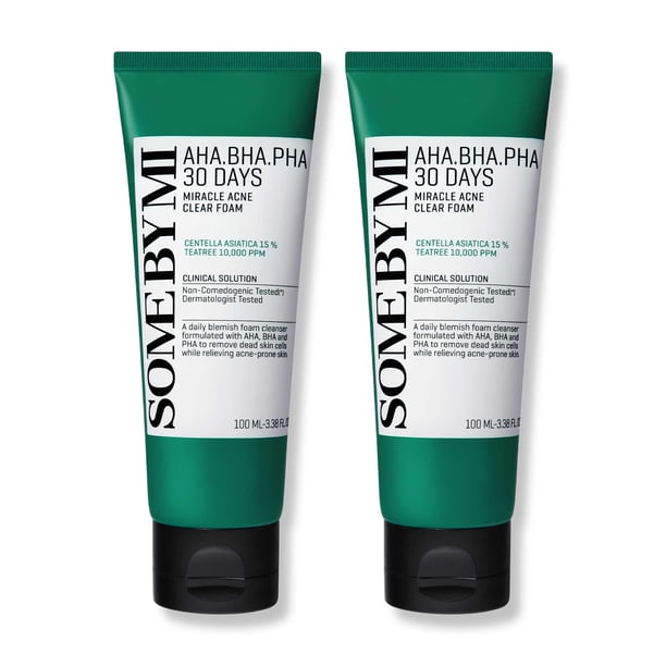 Jabón facial SOME BY MI AHA BHA PHA 30 días Miracle Acne Clear