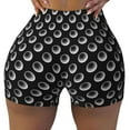 thumbnail image 2 of Cauagu Golf Balls for Womens Workout Impact Shorts,Booty Biker Shorts High Waisted Elastic Athletic Shorts for Yoga Gym Running Sports-Large, 2 of 8