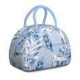 thumbnail image 1 of Tropical Plant Lunch Bag for Women – Colorful Botanical Pattern, Insulated and Leakproof Tote for Summer, Work, or Beach Vacation, 1 of 4