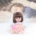 thumbnail image 3 of 38cm Reborn Baby Doll Juego de imaginación Juego de juguete para apaciguar para niñas pequeñas (RDW38-08a) Likrtyny  Para estrenar, 3 of 7