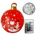 thumbnail image 1 of Ballon de Noël Gonflable 60cm PVC Lumineux Ballon de Noël Gonflable (Style S), 1 of 8