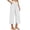 White -AR19, variant on Dwellite Cotton Linen Capri Pants for Women with Pockets High Waisted Pants Dressy Casual Cropped Pant Casual Summer Trousers Black S